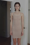 BASERANGE Slim Sling Dress Collection Portugal BAS-DRSL-LUO Nude